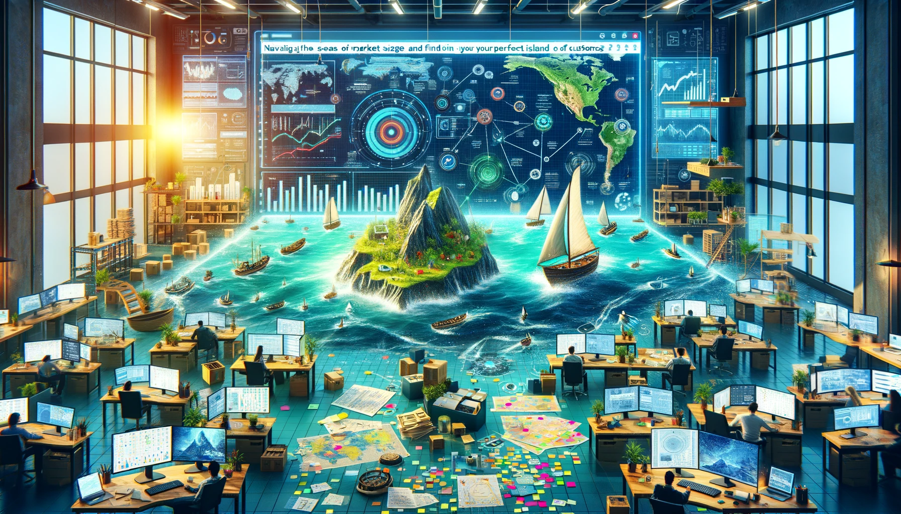 Navigating the seas of market size and finding your perfect island of